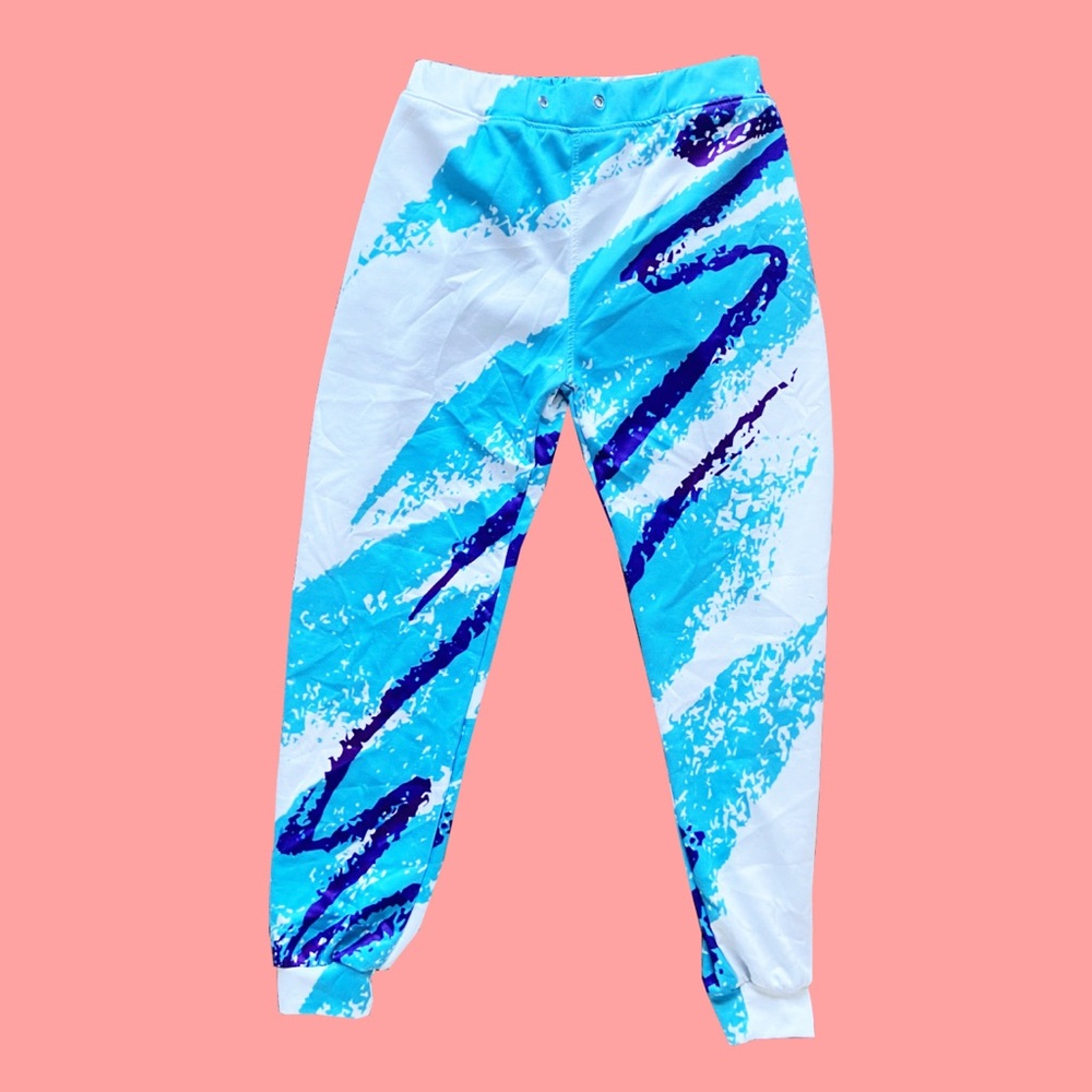 90s jazz paper cup sweatpants